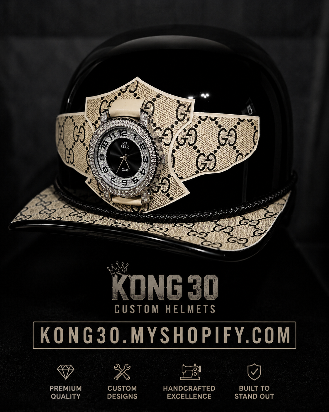 Custom Motorcycle Helmet
