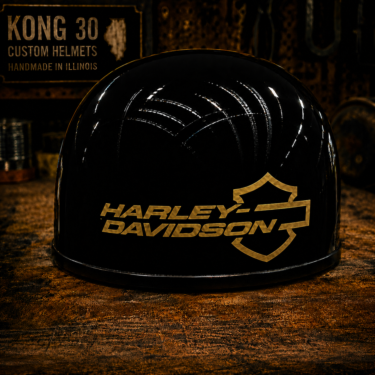 Custom Motorcycle Helmet