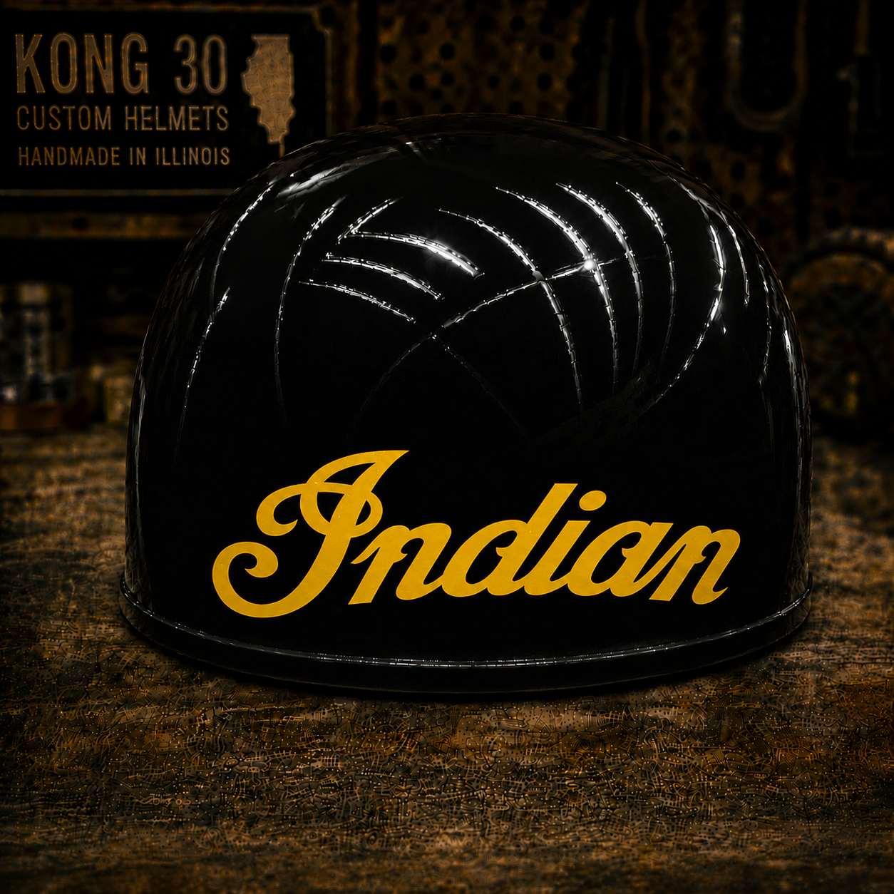 Custom Motorcycle Helmet