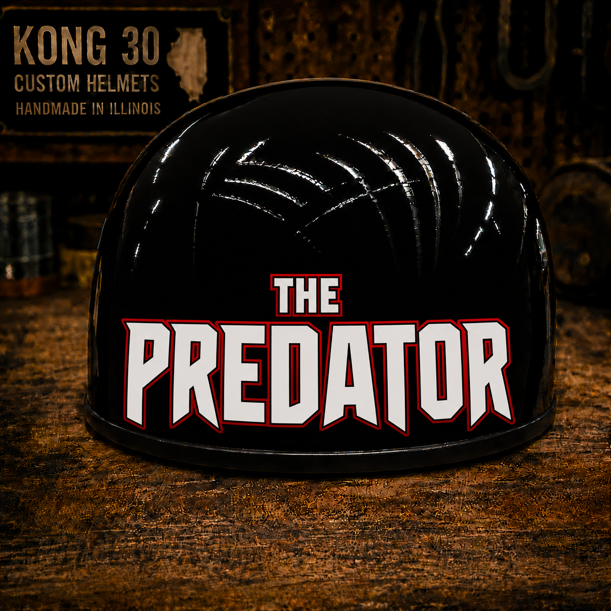 Custom Motorcycle Helmet
