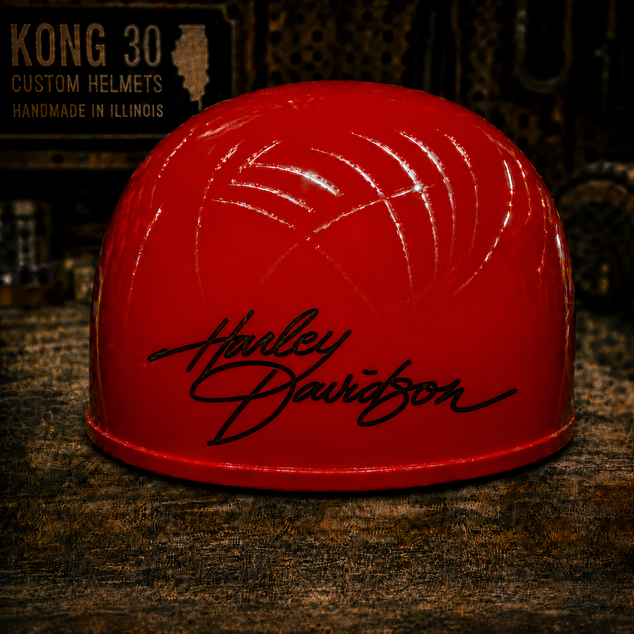 Custom Motorcycle Helmet