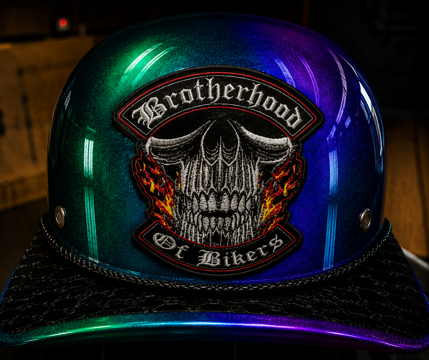 Custom Motorcycle Helmet