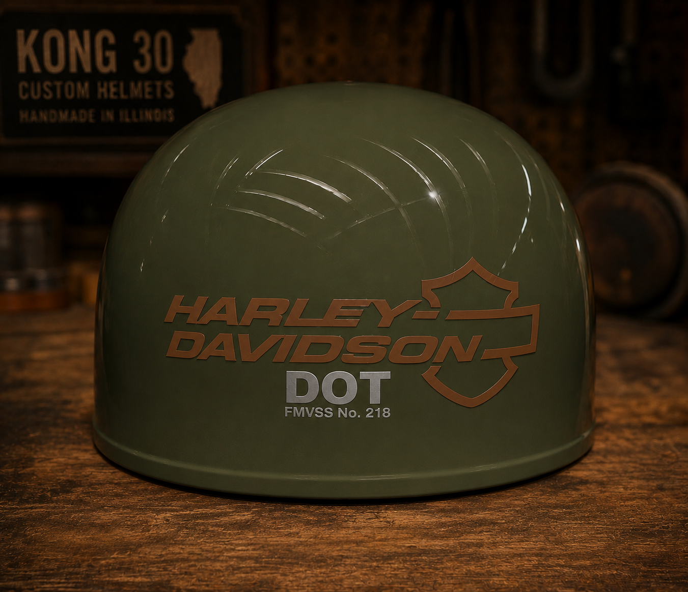 Custom Motorcycle Helmet
