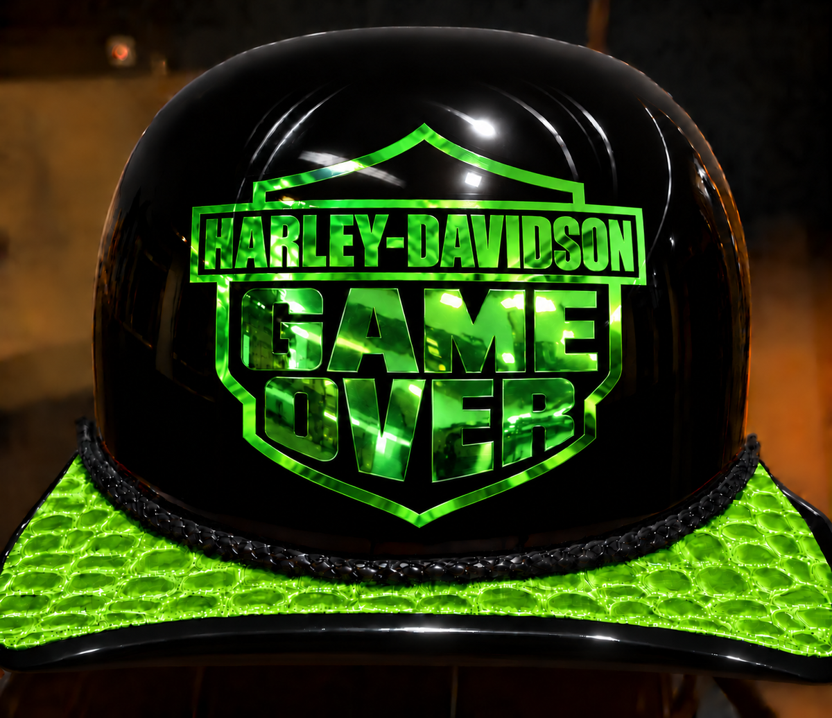 Custom Motorcycle Helmet