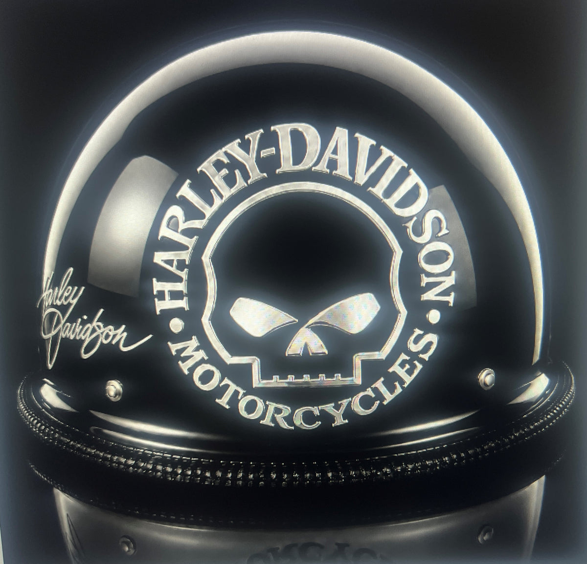 Custom Motorcycle Helmet