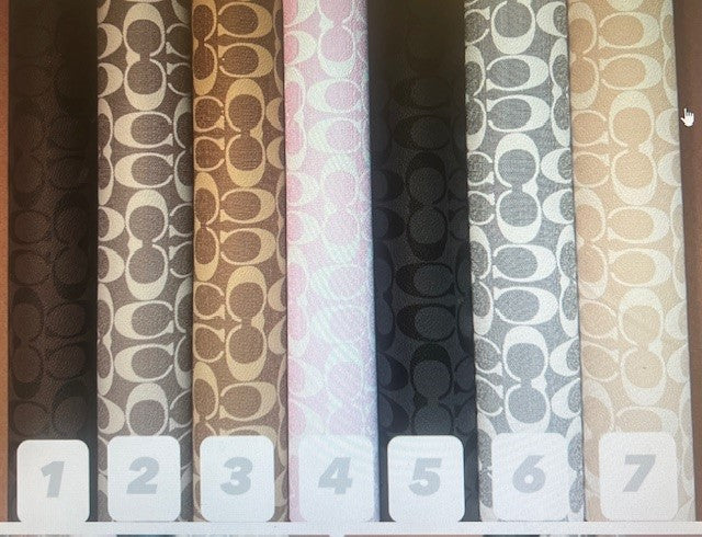 Custom Leathers for the bill of the Hat or Helmet