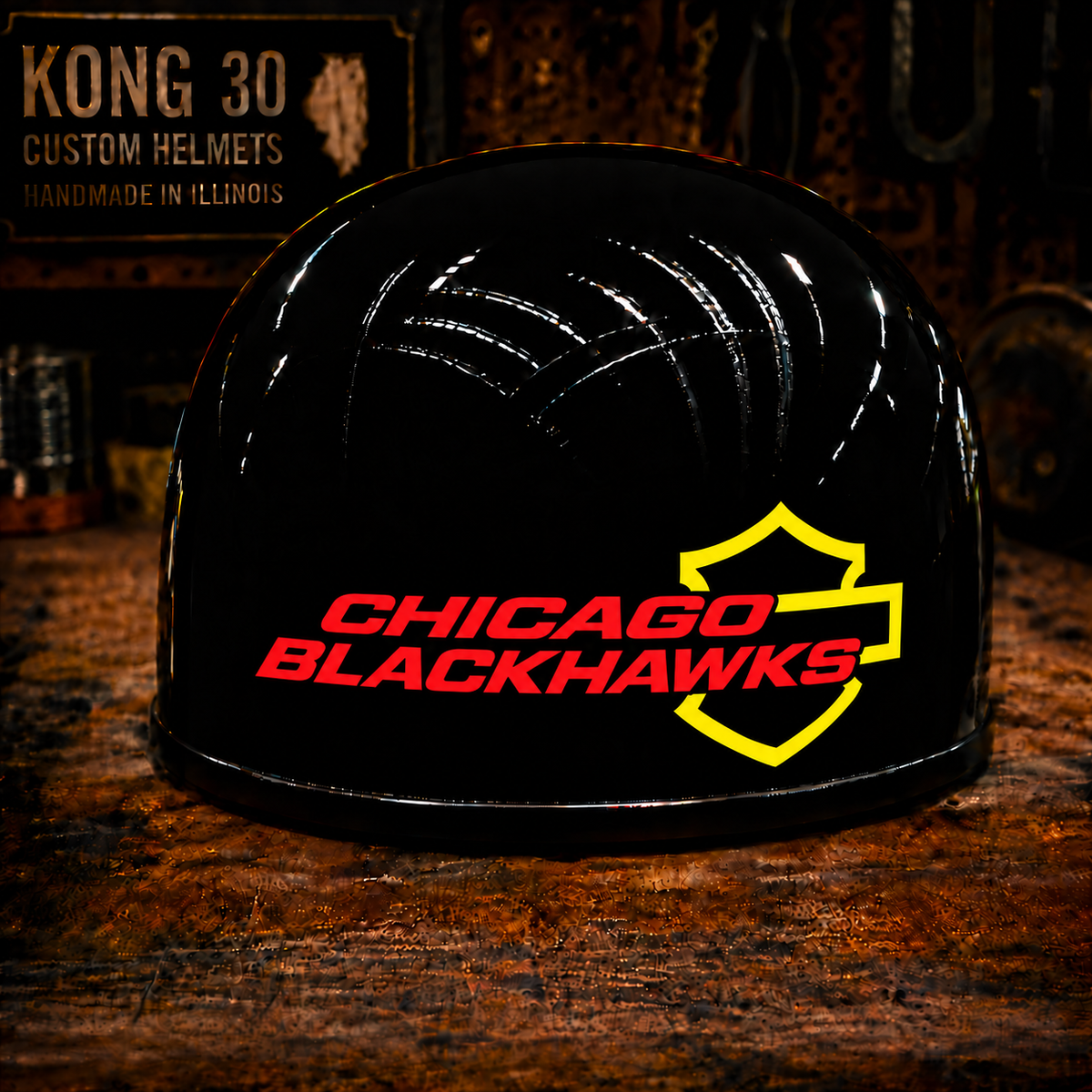 Custom Motorcycle Helmet