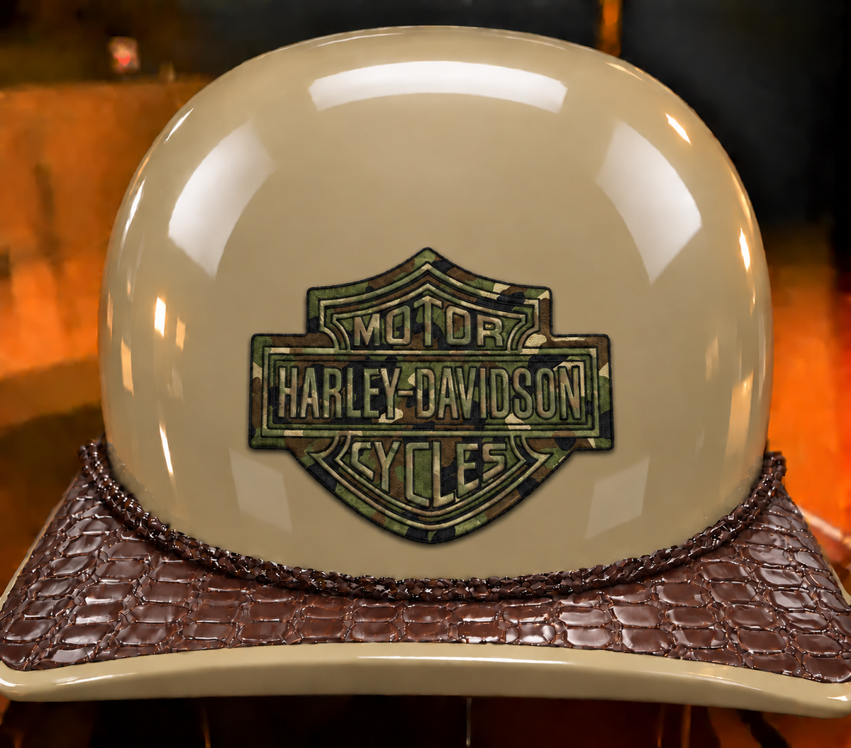 Custom Motorcycle Helmet