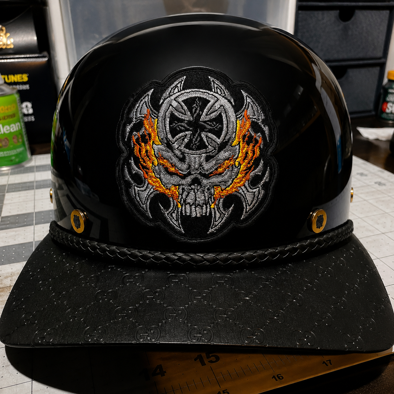Custom Motorcycle Helmet