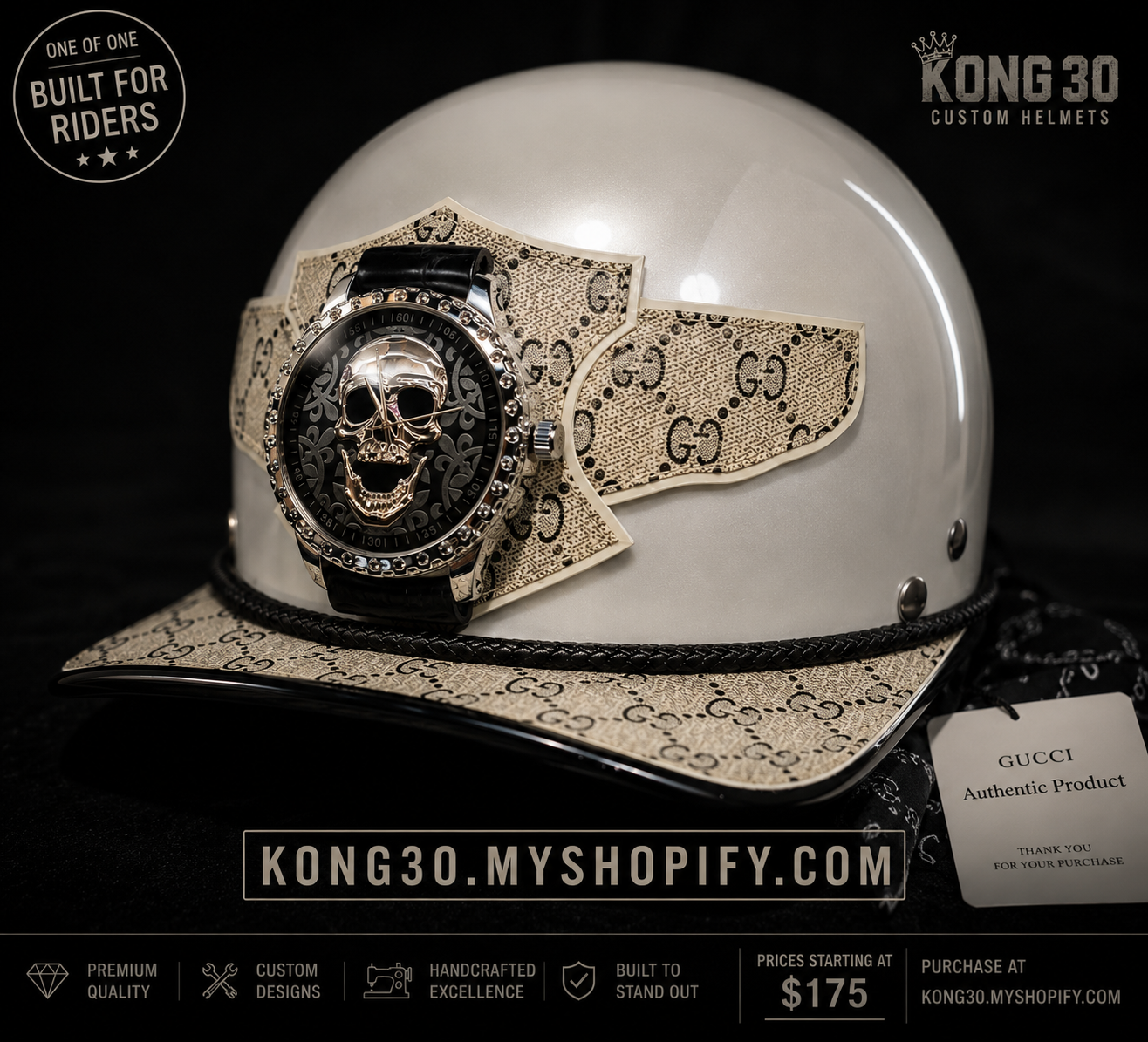 Custom Motorcycle Helmet
