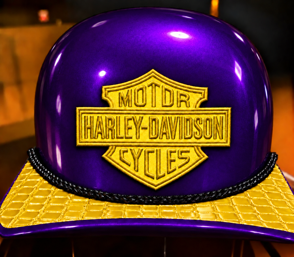Custom Motorcycle Helmet