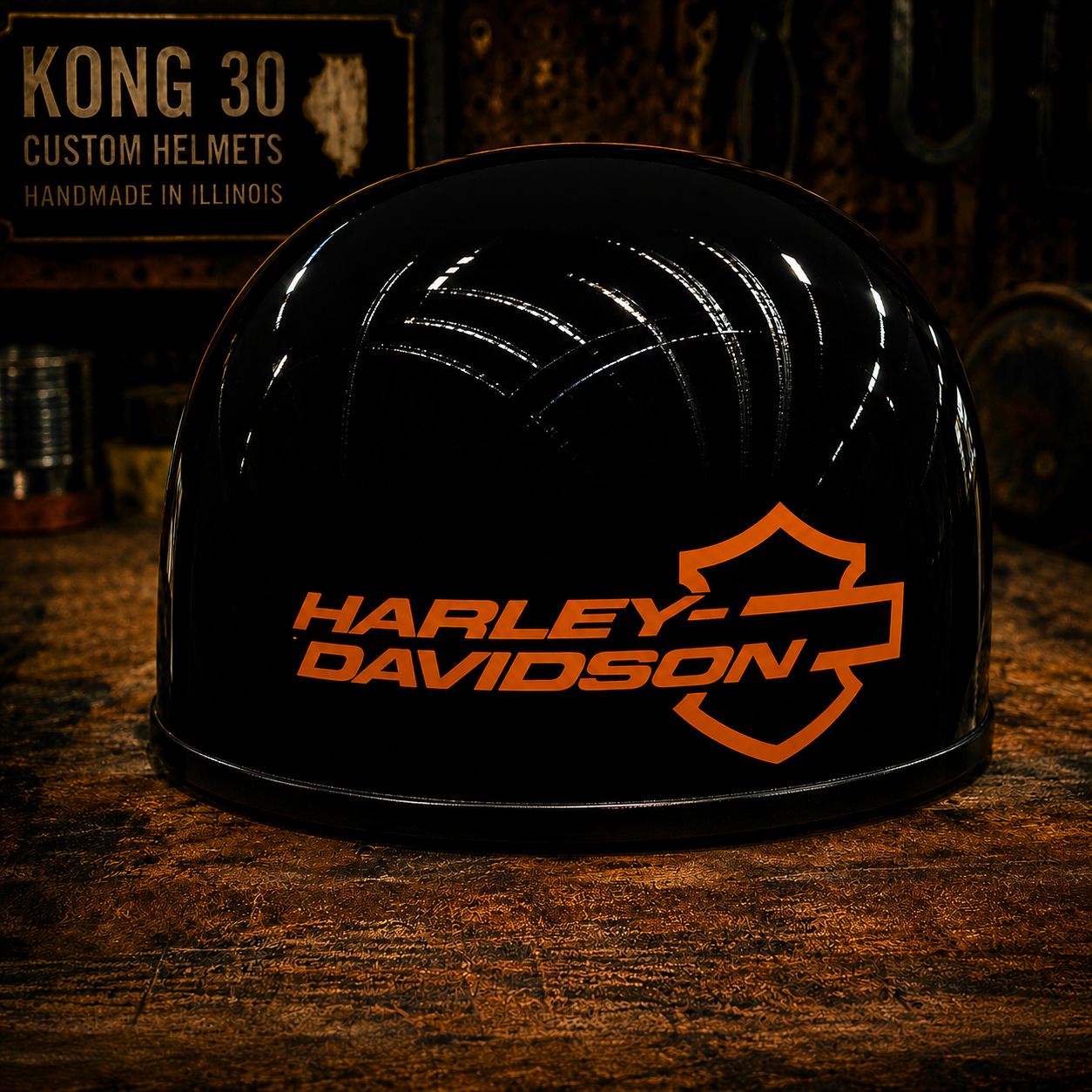 Custom Motorcycle Helmet