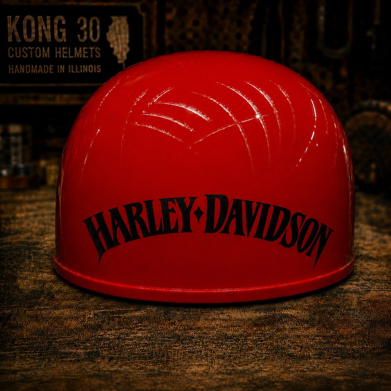 Custom Motorcycle Helmet