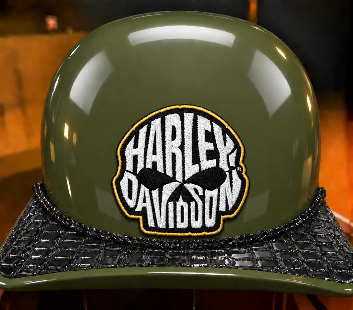 Custom Motorcycle Helmet
