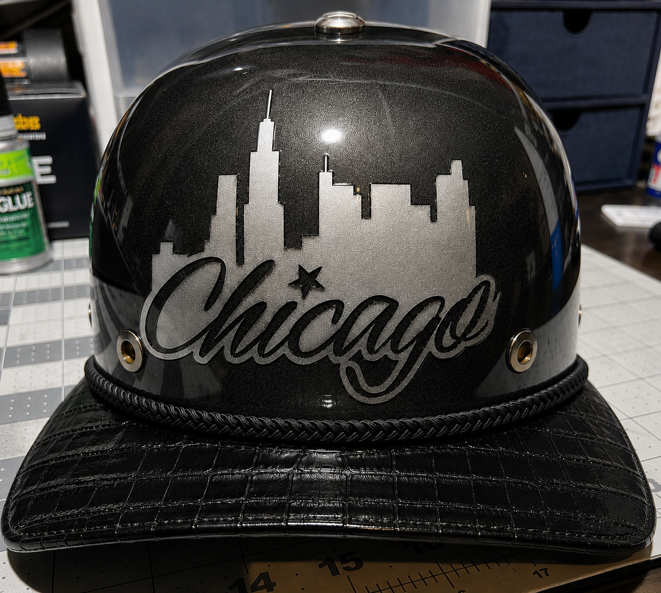 Custom Motorcycle Helmet
